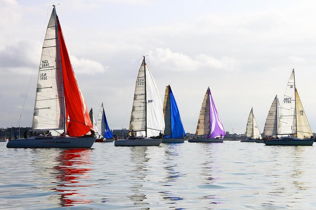  - Start Auckland Tauranga Race March 28, 2013 © Richard Gladwell www.photosport.co.nz